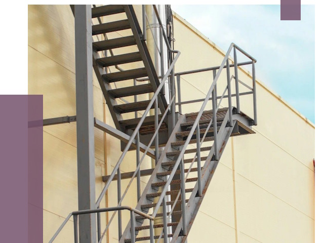 Пожарные лестницы в Чусовой от 12538 руб. — монтаж и продажа | ПРОЛЁТ-Чсв