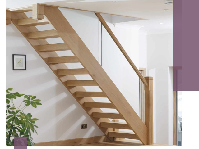 Изготовление деревянных лестниц под ключ в Чусовой для дома