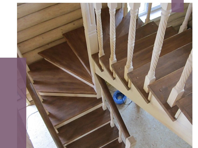 Реставрация деревянных лестниц в Чусовой от 4388 руб.