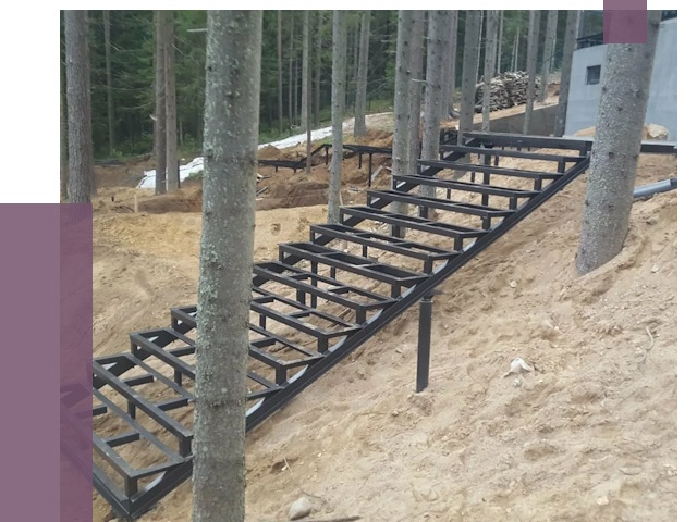 Монтаж металлических лестниц в Чусовой от 13844 руб. 