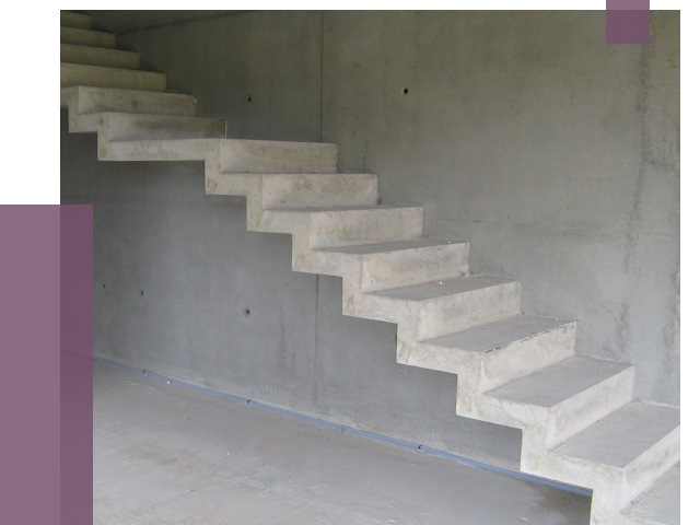 Бетонные лестницы в Чусовой от 19329 руб. под ключ | ПРОЛЁТ-Чсв