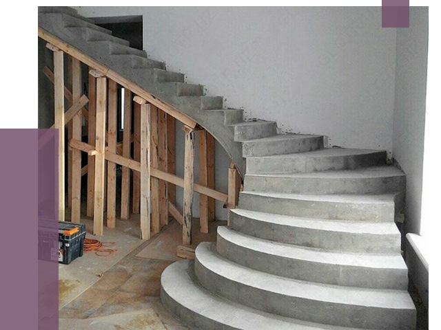 Изготовление бетонных лестниц под ключ в Чусовой от 20374 руб. | ПРОЛЁТ-Чсв