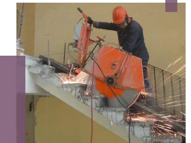 Демонтаж бетонных лестниц в Чусовой от 4702 руб. за м2 | ПРОЛЁТ-Чсв