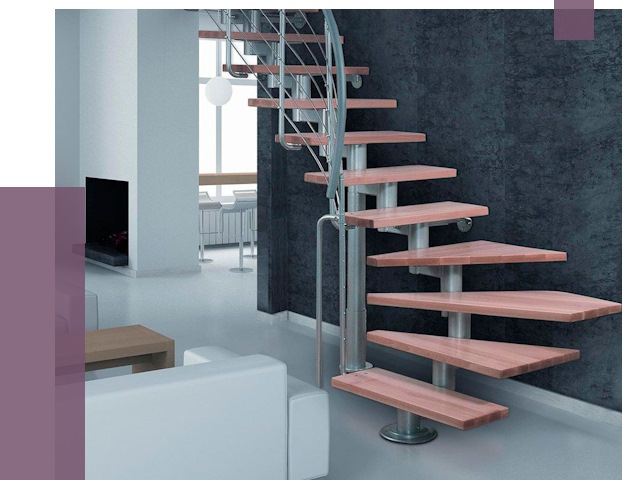 Модульные лестницы в Чусовой от 17239 руб. — купить в ПРОЛЁТ-Чсв