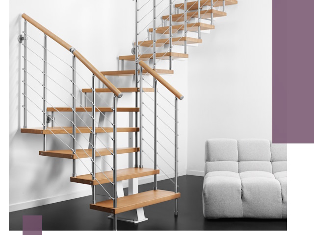 Модульные лестницы под ключ в Чусовой — монтаж и изготовление