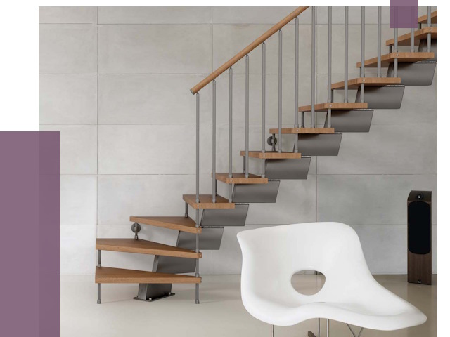 Монтаж модульных лестниц в Чусовой от 6478 руб. 