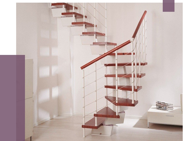 Изготовление лестниц на больцах в Чусовой от 9926 руб. | ПРОЛЁТ-Чсв