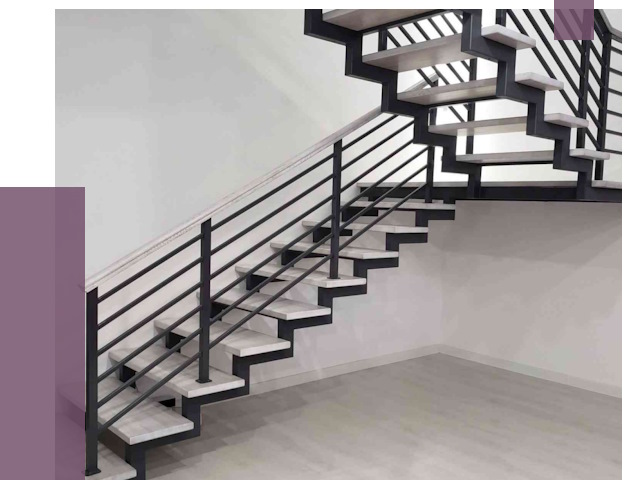 Лестницы на металлокаркасе под ключ в Чусовой от 13060 руб. | ПРОЛЁТ-Чсв