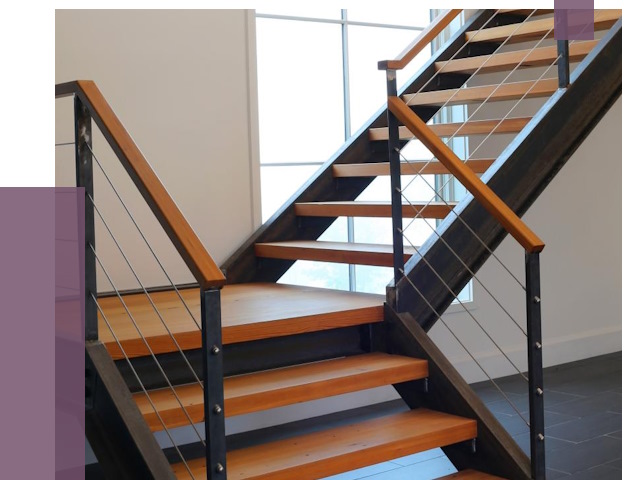 Изготовление лестниц на металлокаркасе в Чусовой от 19329 руб. | ПРОЛЁТ-Чсв