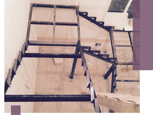 Монтаж лестниц на металлокаркасе в Чусовой быстро и качественно