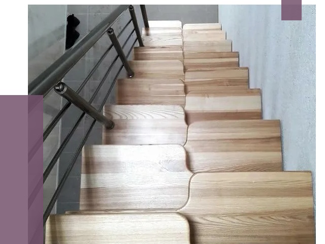 Лестницы гусиный шаг в Чусовой от 13321 руб. под ключ | ПРОЛЁТ-Чсв