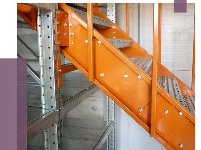 Лестницы для склада в Чусовой от 78360 руб. — решения | ПРОЛЁТ-Чсв
