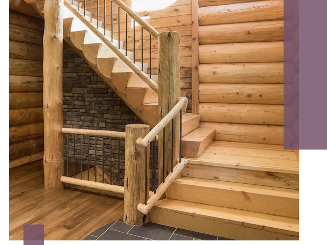 Лестницы в баню под заказ и профессиональный монтаж в Чусовой