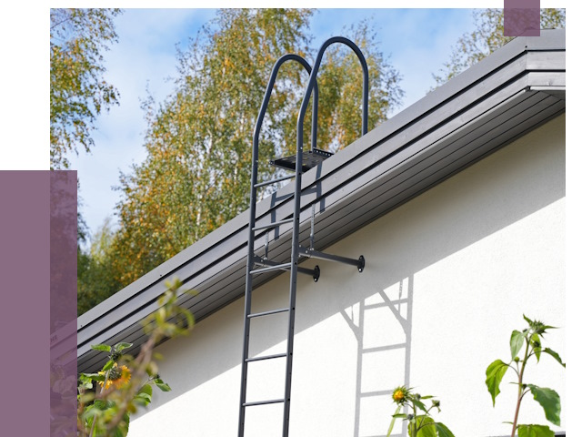 Лестницы на крышу в Чусовой от 19538 руб. — монтаж и монтаж ПРОЛЁТ-Чсв