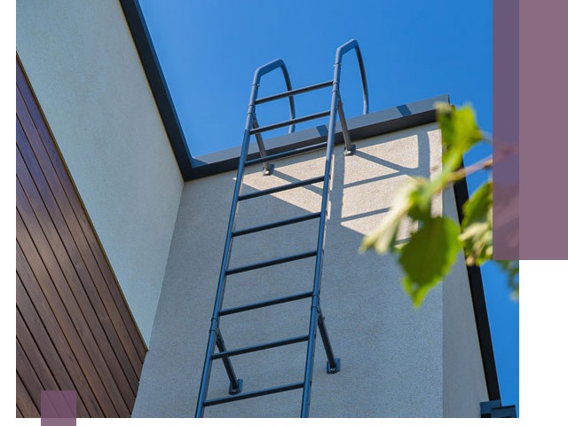 Лестницы на крышу в Чусовой — изготовление, монтаж, демонтаж