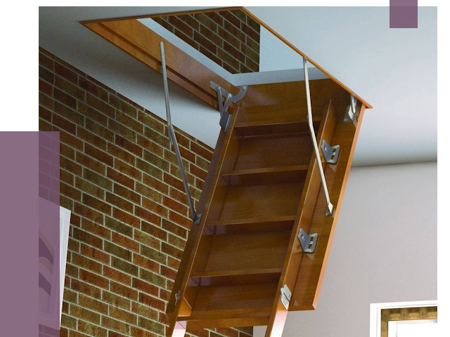 Установка чердачной лестницы в Чусовой от 7993 руб. | ПРОЛЁТ-Чсв