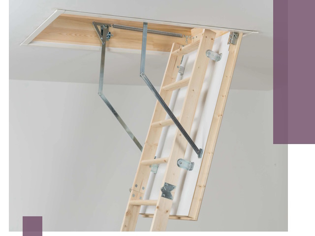 Установка чердачной лестницы под ключ в Чусовой