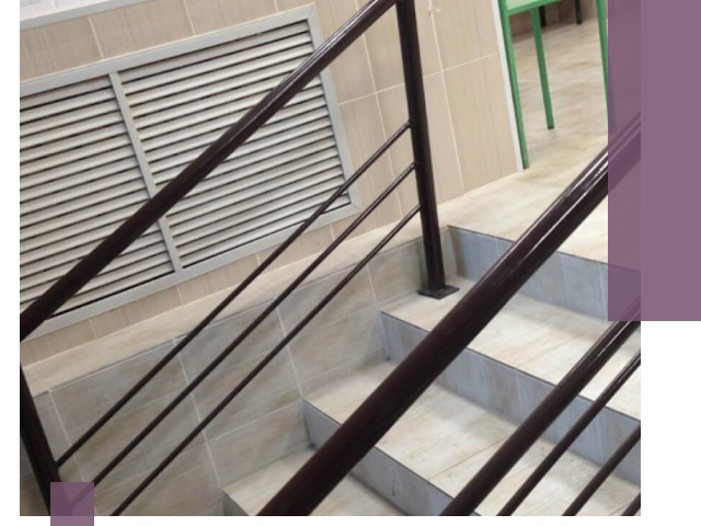 Изготовление перил из металла под ключ в Чусовой