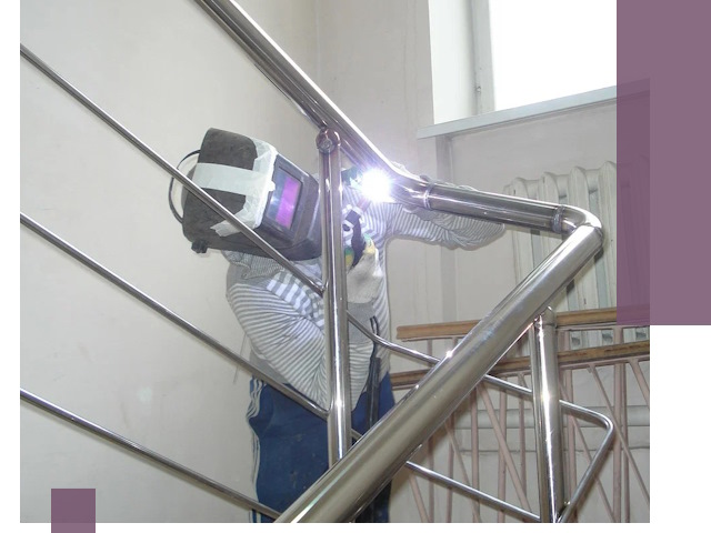 Монтаж перил и ограждений качественно в Чусовой