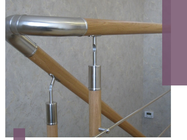 Комбинированные перила на заказ в Чусовой — монтаж и производство