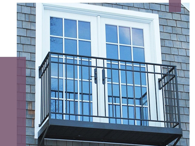 Французские балконы в Чусовой от 7575 руб. за м2