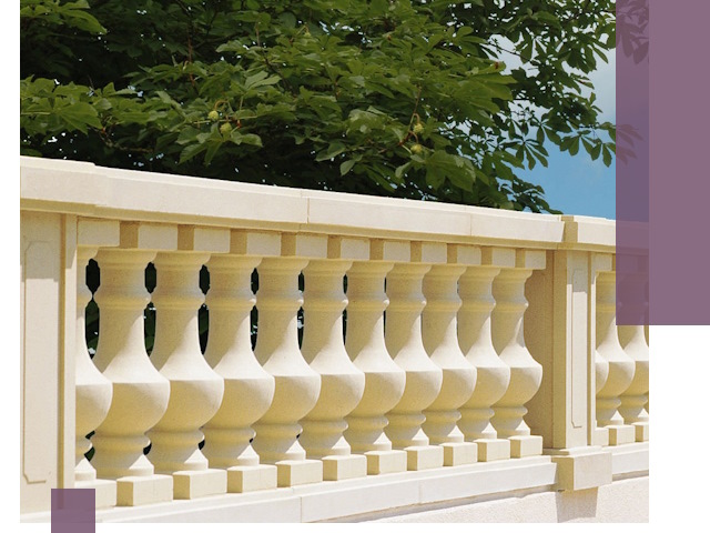 Установка балюстрады в Чусовой: изготовление и монтаж под ключ