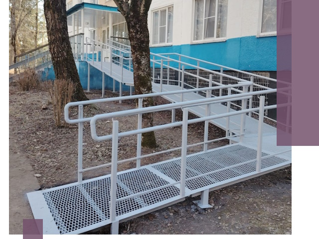 Пандусы под ключ в Чусовой: изготовление, монтаж и демонтаж