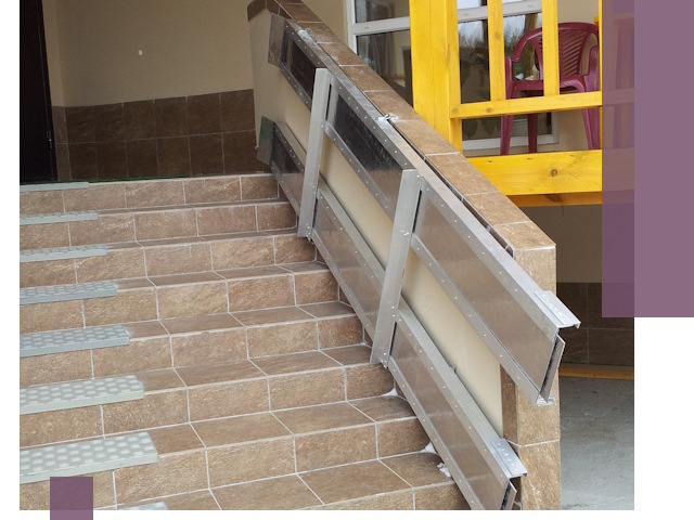 Откидные пандусы под ключ в Чусовой — монтаж и демонтаж