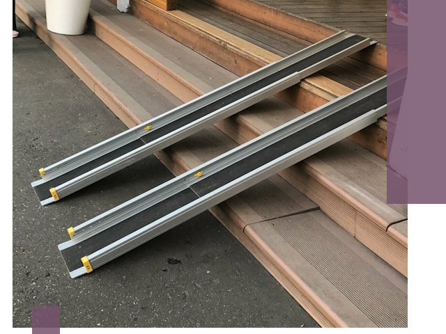 Телескопические пандусы под ключ в Чусовой — изготовление и монтаж