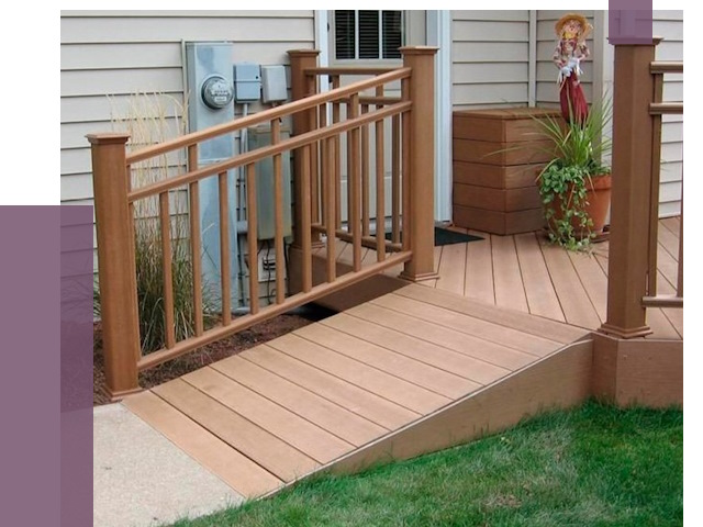 Пандус на крыльцо в Чусовой под ключ от 7940 руб. 