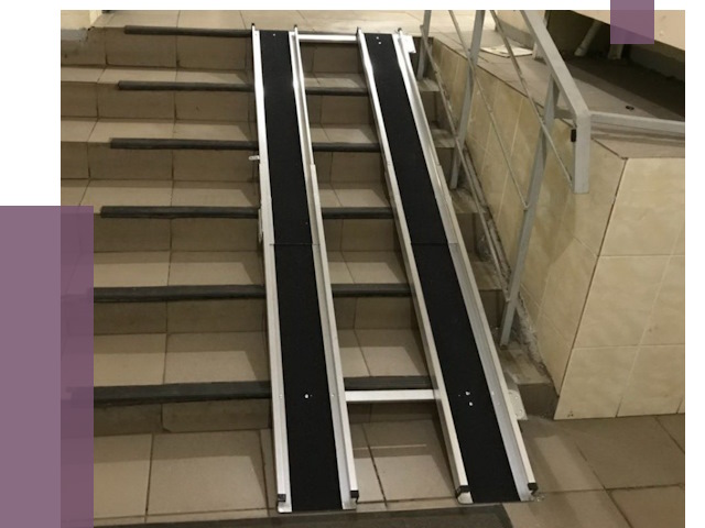 Установка пандуса в подъезд в Чусовой от 8149 руб. под ключ | ПРОЛЁТ-Чсв