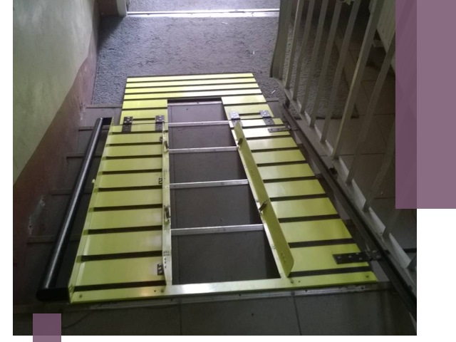 Профессиональный монтаж пандуса в подъезд в Чусовой