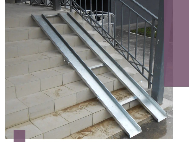 Пандусы для детских колясок в Чусовой: изготовление и монтаж