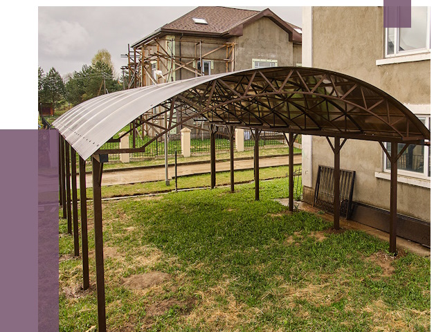 Демонтаж навесов в Чусовой от 4702 руб. — разборка и вывоз | ПРОЛЁТ-Чсв