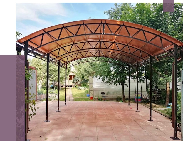 Ремонт навесов в Чусовой от 9142 руб. | ПРОЛЁТ-Чсв