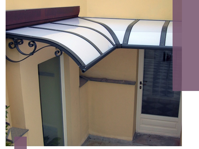 Монтаж козырьков любой сложности в Чусовой под ключ