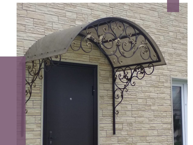 Ремонт козырьков в Чусовой от 7575 руб. | ПРОЛЁТ-Чсв