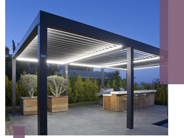 Навесы отдельно стоящие под ключ в Чусовой из металла и поликарбоната