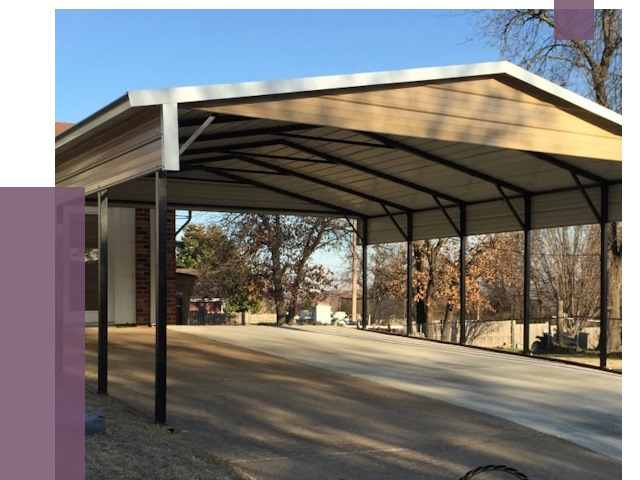 Двускатные навесы в Чусовой от 8202 руб. | ПРОЛЁТ-Чсв