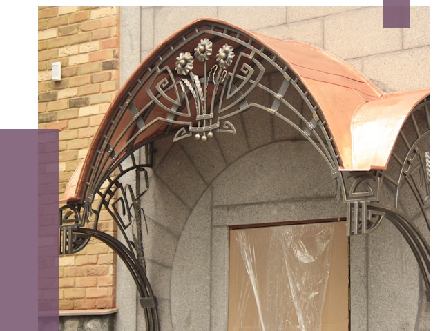 Арочные козырьки в Чусовой от 14888 руб. 