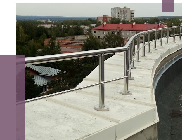 Парапеты и ограждения кровли в Чусовой от 5067 руб.
