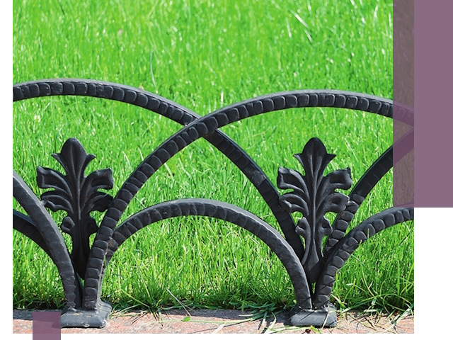 Декоративные металлические бордюры под ключ в Чусовой