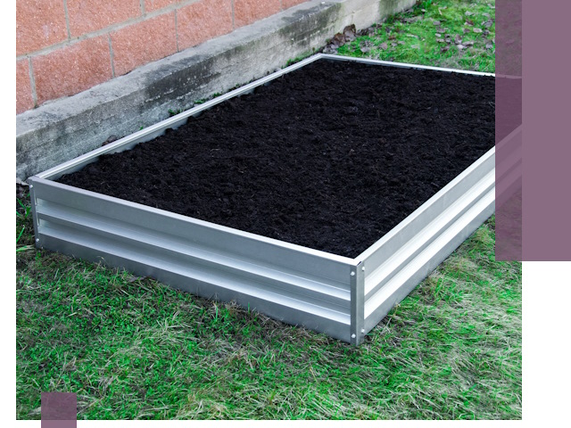 Металлические бордюры для грядок в Чусовой: прочность и аккуратность