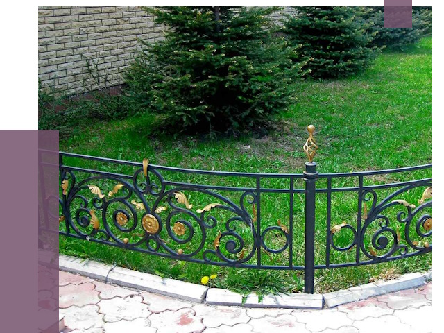 Кованые газонные ограждения в Чусовой от 7784 руб. — ПРОЛЁТ-Чсв