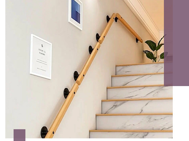 Поручни металлические и деревянные под ключ в Чусовой