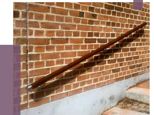 Изготовление пристенных поручней в Чусовой от 4545 руб. — ПРОЛЁТ-Чсв