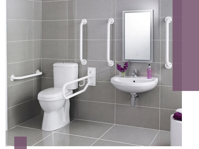 Поручни для санузлов в Чусовой: установка, ремонт и монтаж